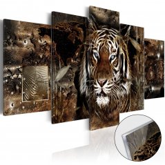 Obraz na akrylátovom skle - Strážca džungle