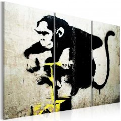 Obraz - Opičí detonátor TNT od Banksyho