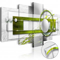 Obraz na akrylátovém skle - Zelená energie