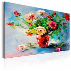 Ručně malovaný obraz - Krásné růže