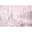 Fototapeta - Abstraktný ružový les