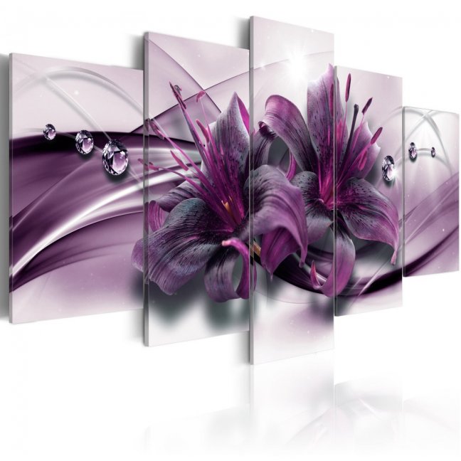 Obraz - Fialová lilie
