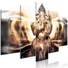 Obraz - Buddhův styl - zlatý