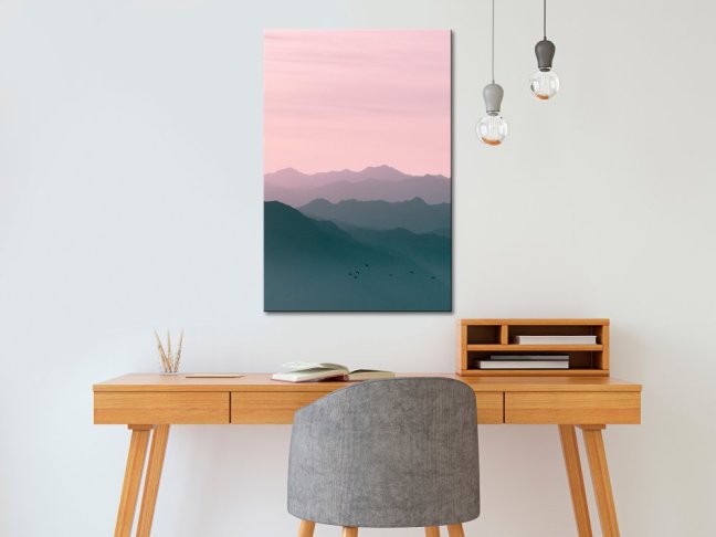 Obraz - Hora při východu slunce