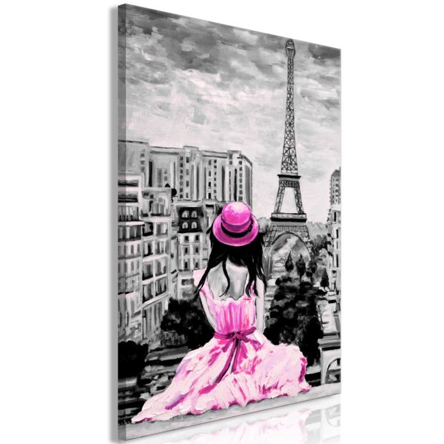 Obraz - Barva Paříže - růžová