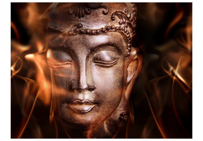 Fototapeta - Budha. Oheň meditace II