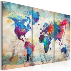 Obraz - Světové mapy - Moderní styl