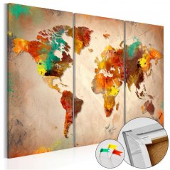 Obraz na korku - Maľovaný svet