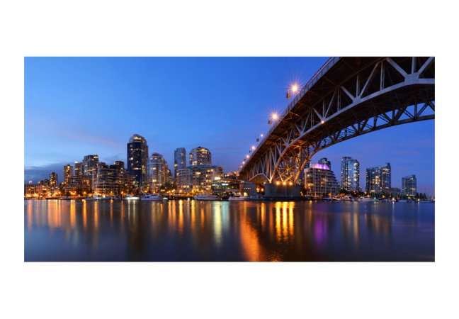 Fototapeta - Granvillský most - Vancouver (Kanada) II