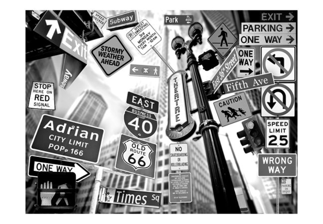 Fototapeta - Všechny cesty vedou na Manhattan