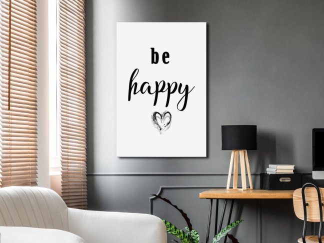 Obraz - Buď šťastný