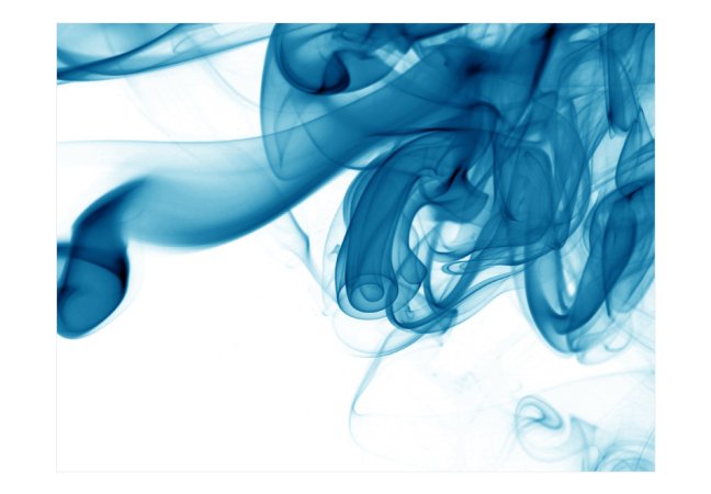 Fototapeta - Modrý kouř
