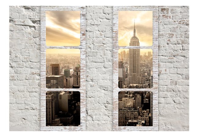 Fototapeta - New York: Pohľad cez okno II