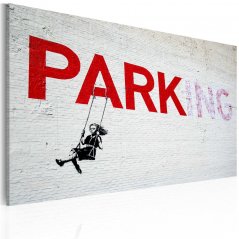 Obraz - Parkování (Banksy)