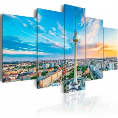 Obraz - Berlínská televizní věž, Německo II