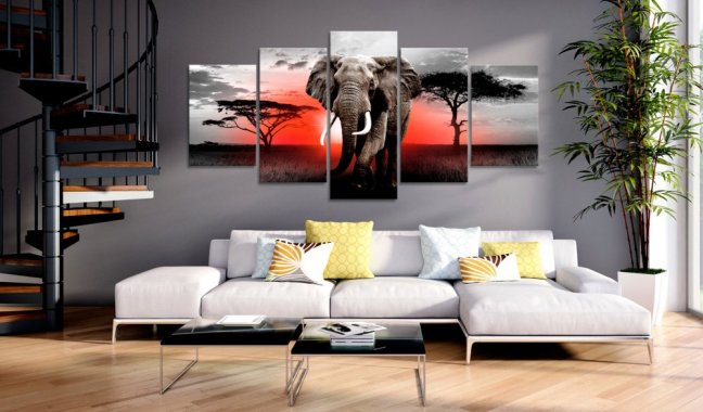 Obraz - Osamelý slon