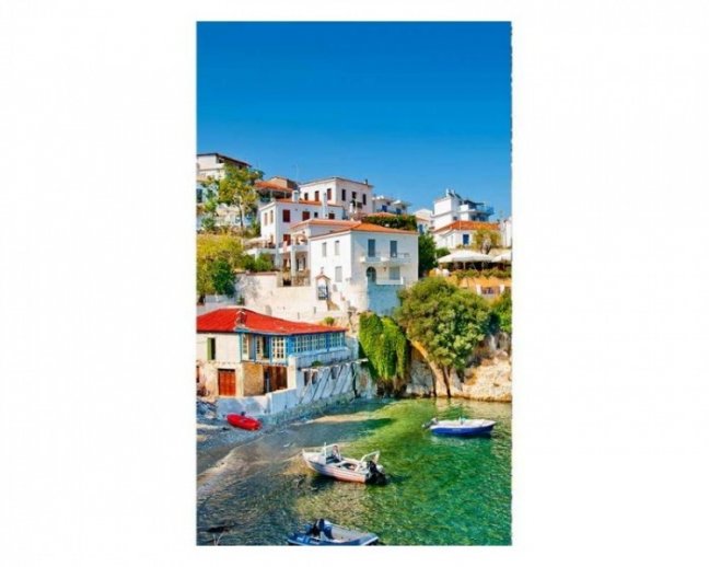 Fototapeta - Řecké pobřeží - Šířka x Výška: 375x250