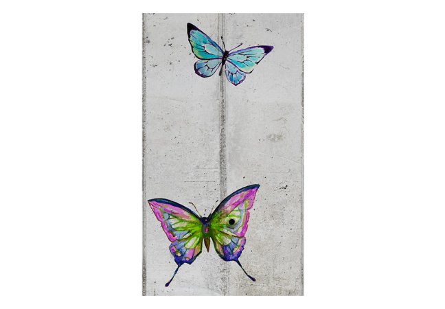 Fototapeta - Motýlí zeď