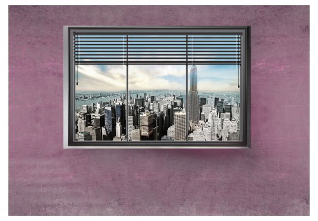 Fototapeta - New York okno II