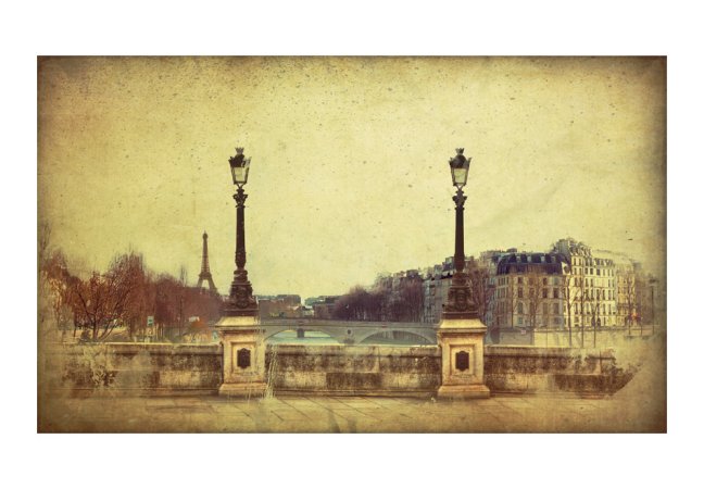Fototapeta - Sbohem Paříži