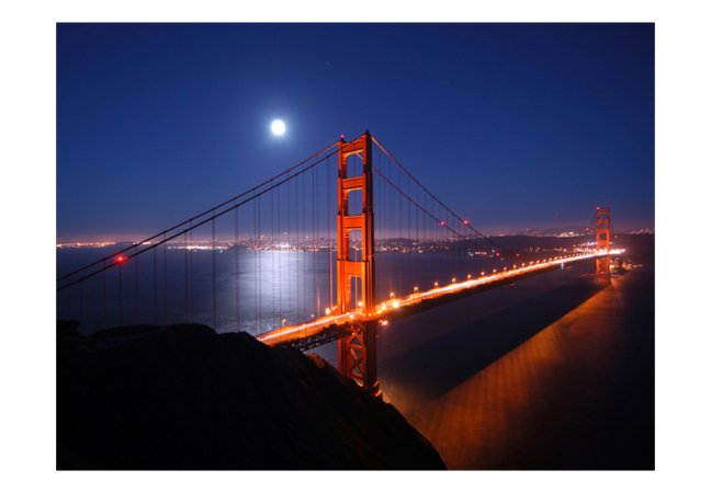 Fototapeta - Most Golden Gate v noci