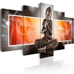 Obraz - Budha a ornamenty