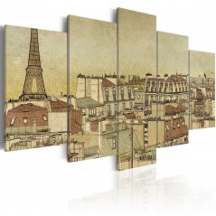 Obraz - Parížske minulé storočia