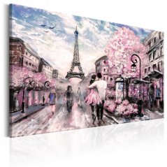 Obraz - Růžová Paříž