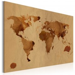 Obraz - Svět malovaný kávou