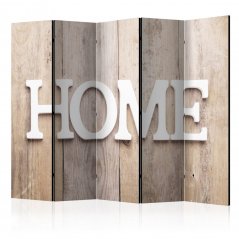 Paraván - Domov na dřevěných deskách
