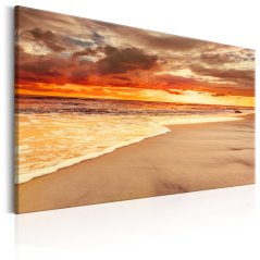 Obraz - Pláž: Krásny západ slnka II