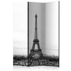 Paraván - Paříž: černobílá fotografie