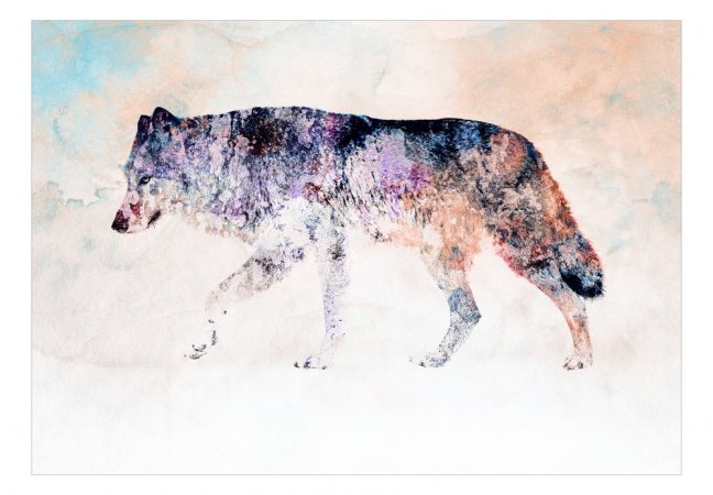 Fototapeta - Osamělý vlk