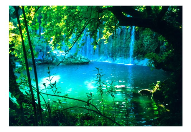 Samolepící fototapeta - Vodopády Kursunlu (Antalya, Turecko)