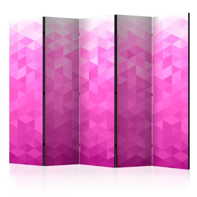 Paraván - Ružový pixel II
