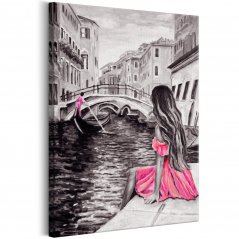 Obraz - Žena v Benátkach
