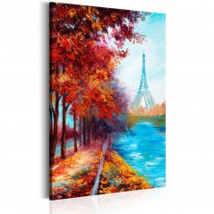 Obraz - Podzimní Paříž