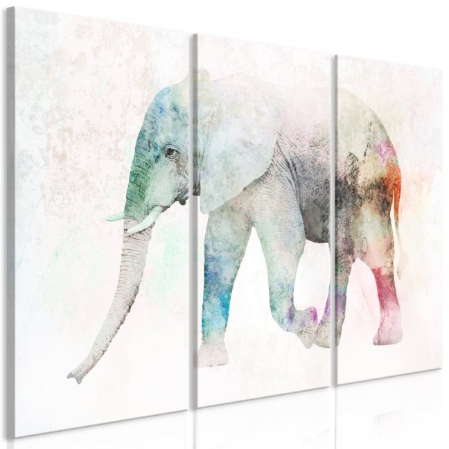Obraz - Malovaný slon II