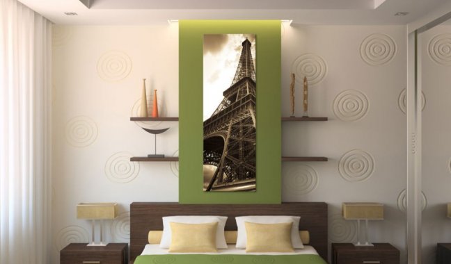 Obraz - Zasnený Paríž - sépia