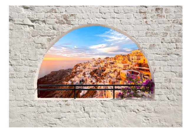 Samolepící fototapeta - Santorini