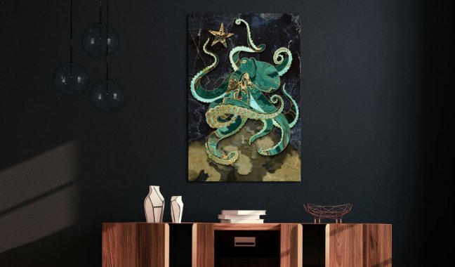 Obraz - Mramorová chobotnica