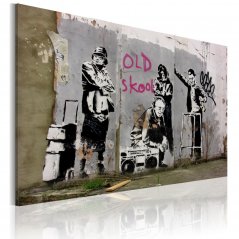 Obraz - Stará škola (Banksy)
