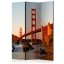 Paraván - Golden Gate - západ slnka, San Francisco