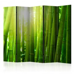 Paraván - Slnko a bambus IV