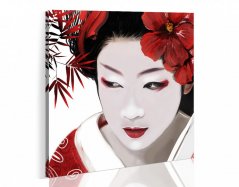 Obraz - Japonská gejša