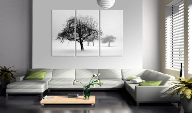 Obraz - Zasněžené stromy
