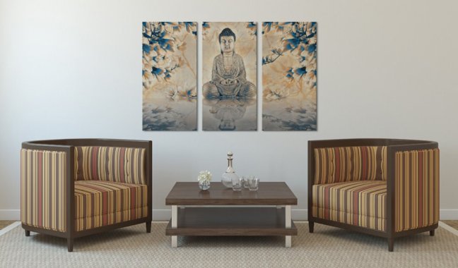 Obraz - Budhistický rituál