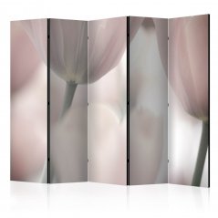 Paraván - Umelecké tulipány - čiernobiele II