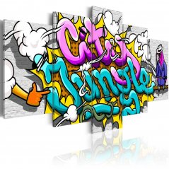 Obraz - Graffiti: městská džungle