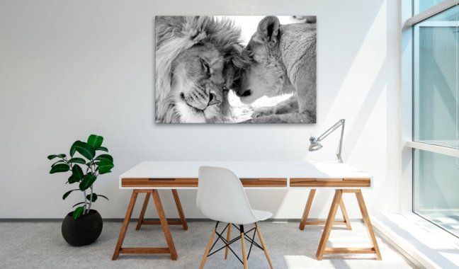 Obraz - Láska leva